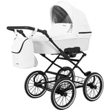 KUNERT Kinderwagen ROMANTIC retro Sportwagen Babywagen Babyschale Komplettset Kinder Wagen Set 1 in 1