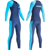 Cressi Women's Wahoo Lady Monopiece Wetsuit Blue/Azure 2mm S/2