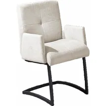 exxpo - sofa fashion Freischwinger Affogato Stoff silber