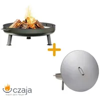Czaja Feuerschale Feuerschale mit Deckel 80 cm Bonn