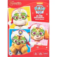 kinnerton PAW PATROL Adventskalender 40g - Braun