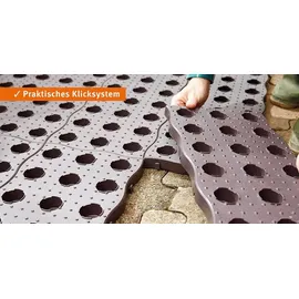 GARANTIA Beetplatte Maxi 70 x 24 cm 4er Set