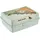 KEEEPER olek Lazy Lui Deko-Clickbox Midi, 1 l, Brotdose/Lunchbox, Spülmaschinengeeignet, Lebensmittelecht, Grün (Soft Green)