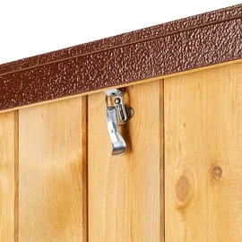 Ferplast Hundehütte Baita 80 102 x 70 x 65,5 cm Holz Braun
