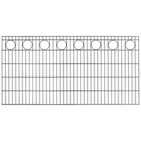 KRAUS Doppelstabmattenzaun »Schmuckmatte-60x40«, Zaunelemente Gr. H/L: 100 cm x 30 m, H/L: 100 cm