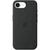 Apple Silikon Case für iPhone 16e schwarz