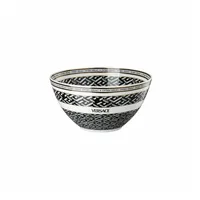 Rosenthal Versace La Greca Signature Black Bowl 18 cm