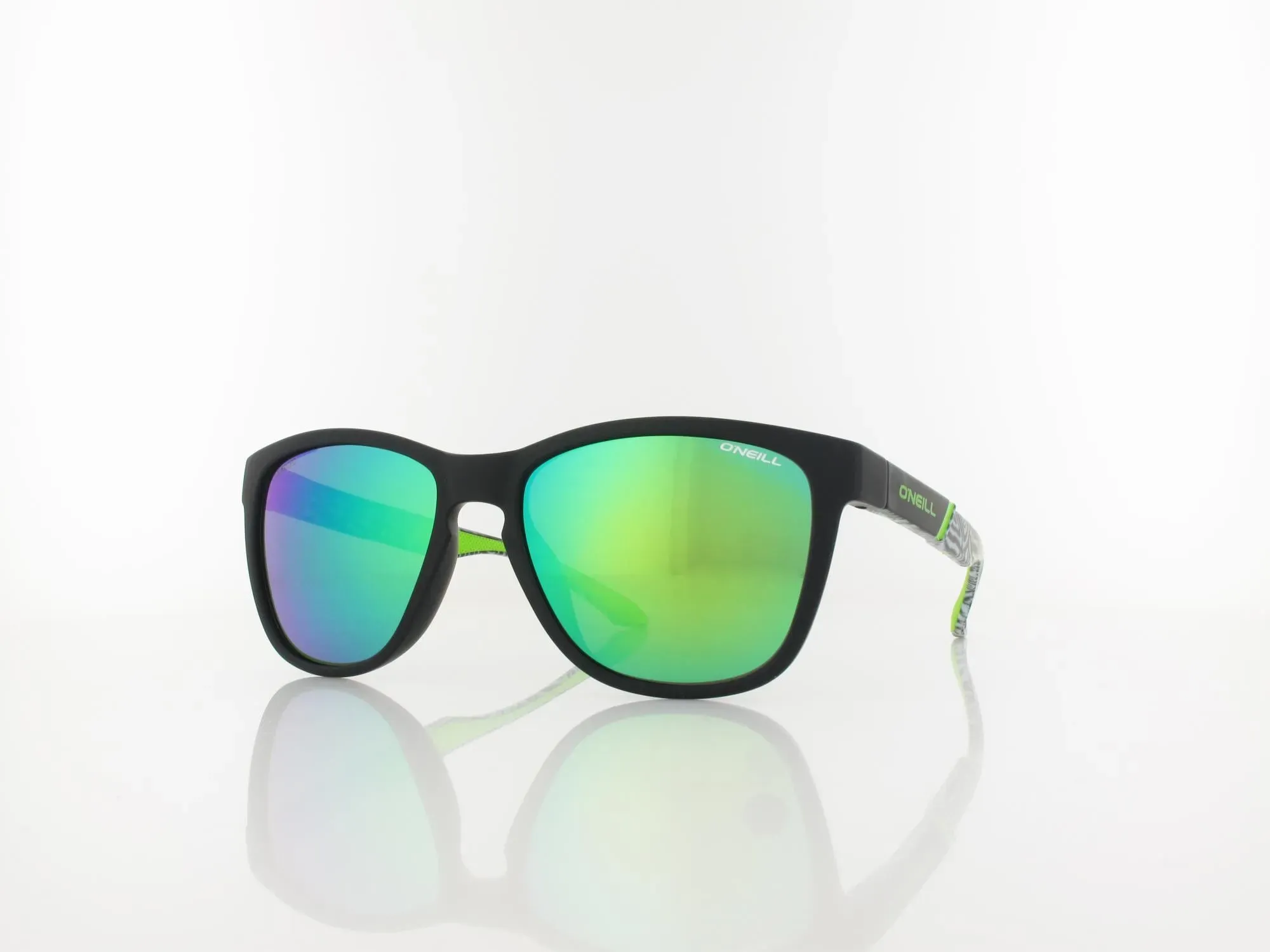 O'Neill ONS 9055 2.0 127P 57 black green / green mirror polarized