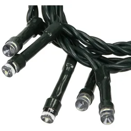 ECD Germany LED Cluster Lichterkette 8m 400 LEDs Extra Warmweiß, 8 Modi, IP44