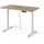 Vicco Schreibtisch Elevate, 120 x 70 cm 2 Motoren, Model 58657 - Weiß/Braun
