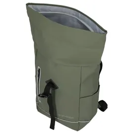 Travelite Rollup Rucksack Kurierrucksack Daypack wasserfest Plane olive - Grün