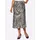 Witt Weiden A-Linien-Rock Satin Beige/Schwarz 38