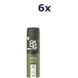 8X4 Deo Spray Wild Oak 6 x 150 ml