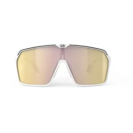 Rudy Project Spinshield White Matte Multilaser Gold weiß