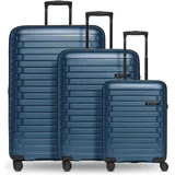 pactastic Collection 04 Koffer-Set 3-tlg. pactastic/blau