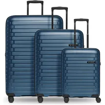 pactastic Collection 04 Koffer-Set 3-tlg. pactastic/blau