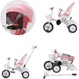 Chipolino Futuro 2 in 1 faltbar, Becherhalter, Musik, Licht, rosa