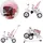 Chipolino Futuro 2 in 1 faltbar, Becherhalter, Musik, Licht, rosa