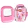 Bayer CHIC 2000 bayer Design Babypuppe mit Trolley-Set - Rosa