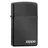 Zippo Slim® High Polish Black Zippo Logo Sturmfeuerzeug