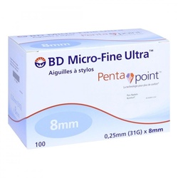 Bd Micro-fine Ultra Pen-nadeln 0,25x8 mm