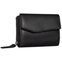 STILORD Geldbörse "Lark" Damen Vintage Geldbörse Leder mit RFID Schutz braun|schwarz