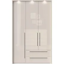OTTO home Drehtürenschrank Piano 142 x 226 x 60 cm Beige