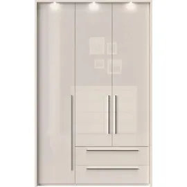 OTTO home Drehtürenschrank Piano 142 x 226 x 60 cm Beige