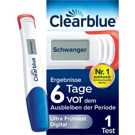 WICK Clearblue Schwangerschaftstest Ultra Frühtest digital
