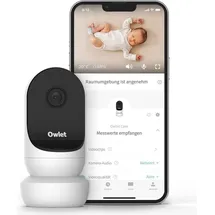Owlet Cam 2: Smarte HD Babyphone Kamera white