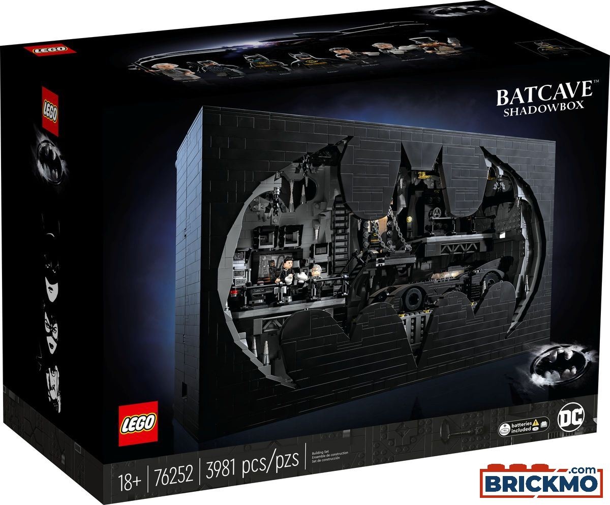 LEGO Batman DC 76252 Bathöhle - Schaukasten 76252