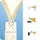 krumad Sonnensegel Dreieck 4x4 m Beige Sonnenschutz Wasserabweisendes UV Wetterfest mit Befestigungsseilen - Beige