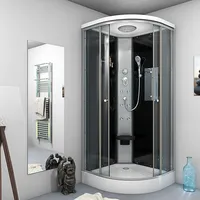 AcquaVapore Duschkabine Fertigdusche Dusche Komplettkabine D10-23T0-EC 100x100 cm