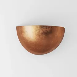 Elegante Keramik-Wandleuchte Kula - Kupfer