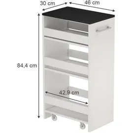 Vicco Rollregal Rivo 30 x 84,4 cm