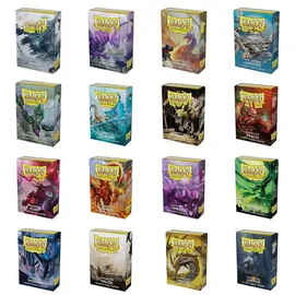 Arcane Tinmen Dragon Shield - 60 Japanese size Dual Matte Sleeves Farbe: Wraith