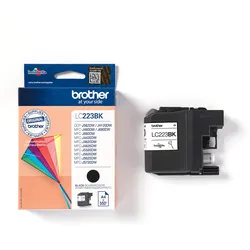 Brother LC-223BK Tintenpatrone Schwarz für 550 Seiten Für Kompatibilität, siehe Artikel-Beschreibung