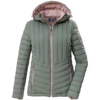 Killtec Damen Steppjacke, packbar KOS 75 WMN QLTD JCKT, sage, 36, 43801-000