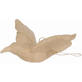 Décopatch SA154O Träger S aus Pappmaché Kolibri 22 x 24,5 x 9,5 cm