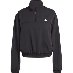 adidas Aeroready Train Essentials Funktionssweatshirt Damen in black-white, Größe M - schwarz