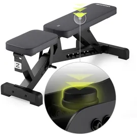 Zipro Hantelbank Zipro Pumpiron Schwarz