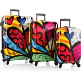 HEYS Britto Koffer-Set 3-tlg. polycarbonat/mehrfarbig