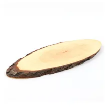 KESPER Rinden Servierbrett Braun