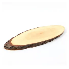 KESPER Rinden Servierbrett Braun