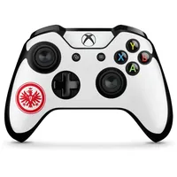 DeinDesign Skin kompatibel mit Microsoft Xbox One X Controller Folie Sticker SGE Offizielles Lizenzprodukt Eintracht Frankfurt