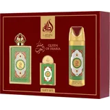 Lattafa Pride Queen of Arabia Eau de Parfum 100 ml + Eau de Parfum 20 ml + Deodorant 200 ml Geschenkset