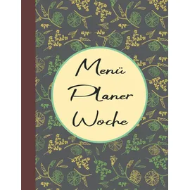 majosta Menü Planer Woche: Einkaufszettel für die ganze Woche, Log Prep Plan Buch, Mein Mahlzeitenplaner, 60 Wochen Essen Planer (Molkerei, Produzieren, ... Verschiedene) 8,5 X 11 Inches 121 Seiten