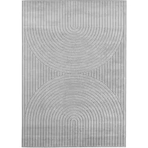 Ayyildiz Kurzflorteppich Nova 1201 Silber 80 cm x 250 cm