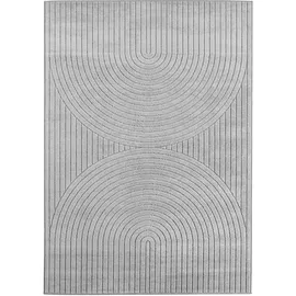 Ayyildiz Kurzflorteppich Nova 1201 Silber 80 cm x 250 cm