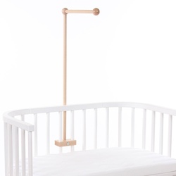 babybay Mobilehalterung Holz Beige Natur